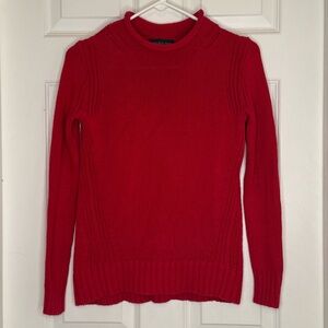 J. Crew Vintage Rollneck Sweater Harvest Red Size XS